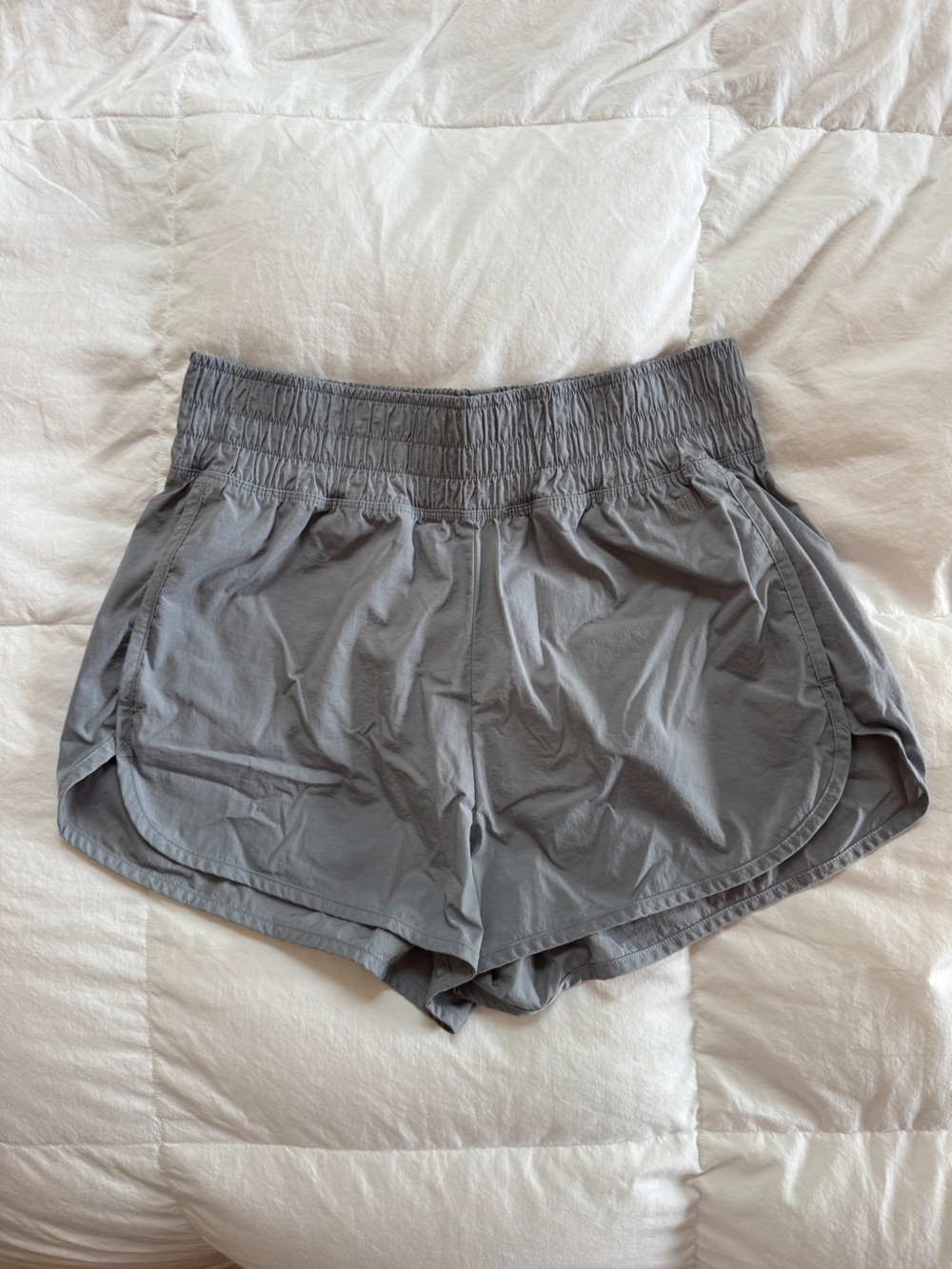 PINK Victoria's Secret Gray Athletic Shorts - Elastic Waist